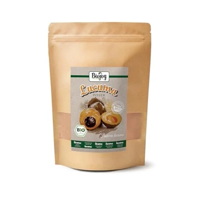 Abbildung von Biojoy BIO Lucuma Pulver (500 g), Lukumapulver ohne Zusätze (Pouteria lucuma)