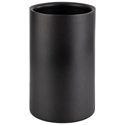 Abbildung von APS 36127 Doppelwandiger Flaschenkühler/Weinkühler für Flaschen mit max. Ø 10cm, schwarz/außen 12 cm, H: 20 cm …