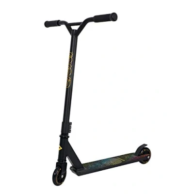 Abbildung von Schildkröt Stunt Scooter 360, Stuntscooter aus Aluminium, wertiges Einstiegsmodell für die ersten Tricks und Stunts, 100mm PU Räder, Design: Orbit, 510472