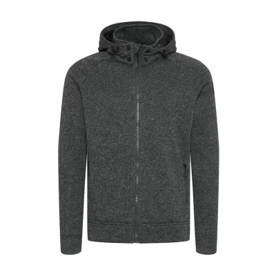 Abbildung von Indicode Jeans Idchillingworth Sweatjacke, Herren, Größe: Medium, Mottled dark grey
