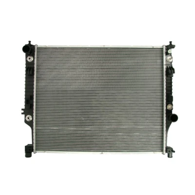 Abbildung von THERMOTEC D7M048TT Kühler, Motorkühlung Aluminium für Fahrzeuge mit/ohne Klimaanlage 638 526 26 Schalt /optional Automatikgetriebe Kühlrippen gelötet