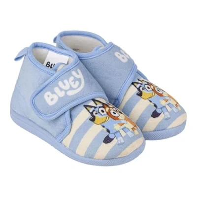 Abbildung von Bluey Unisex Baby 3D Hausschuhe Slipper, Blau, 25 EU Schmal