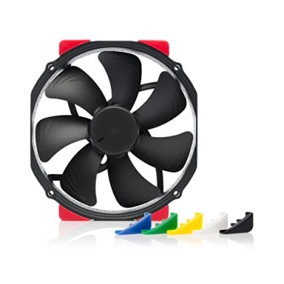 Abbildung von Noctua NF A15 HS PWM chromax.black.swap, Leiser Premium Lüfter, 4 Pin (140mm, Schwarz)