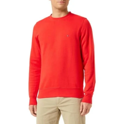 Abbildung von Tommy Hilfiger FLAG LOGO Sweatshirt, Herren, Größe: Small, Fireworks