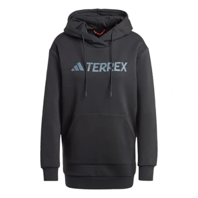 Abbildung von adidas Sportswear Terrex Multi Large LOGO Kapuzenpullover, Damen, Größe: Medium, Black