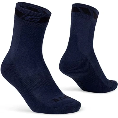 Abbildung von GripGrab Merino Winter Fahrradsocken Dicke Thermosocken mit Merinowolle Radsport Wintersocken Kälteschutz Thermo Socken