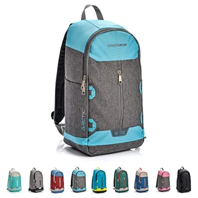 Abbildung von meteor 10 und 20L Kuhl Rucksack Kühltasche Isolier Lunch Kühlbox Picknick EIS Campingtasche tashe Outdoor Reisentashe (10 L, Meer/Grün)