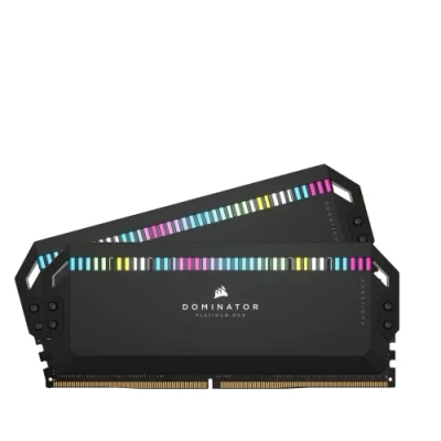Abbildung von Corsair DOMINATOR PLATINUM RGB DDR5 RAM 32GB (2x16GB) 6200MHz CL36 Intel XMP iCUE Kompatibel Computer Speicher Schwarz (CMT32GX5M2E6200C36)