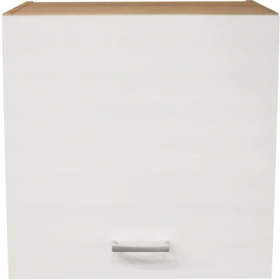 Abbildung von ANDY Moderner Hängeschrank Küche 2 türig in Eiche Sonoma Optik, Weiß matt Geräumiger Küchenschrank mit viel Stauraum 100 x 50 31 cm (B/H/T)
