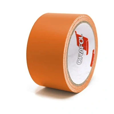 Abbildung von Finest Folia 10 Meter Matt Zierstreifen Auto LKW Motorrad Boot Modellbau Basteln DIY Deko Dekorstreifen Seitenstreifen Klebestreife selbstklebend (Pastellorange matt, 50mm Breite)