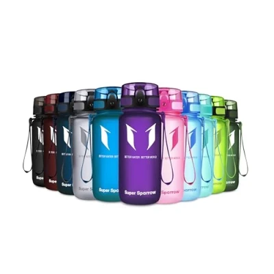 Abbildung von Super Sparrow Trinkflasche Tritan Wasserflasche 750ml BPA frei Ideale Sportflasche Sport, Wasser, Fahrrad, Fitness, Uni, Outdoor Leicht, Nachhaltig