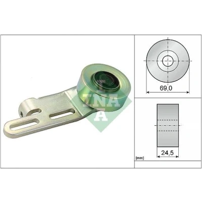 Abbildung von INA 531 0239 10 Spannrolle PEUGEOT: 106 II Box Body / Hatchback