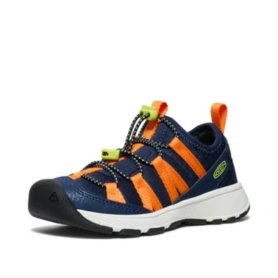Abbildung von Keen Motozoa Children Unisex Hikingschuh für Kinder, Größe: 31, Blue Lederimitat/textil