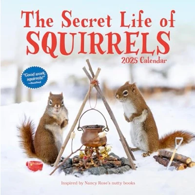 Abbildung von The Secret Life of Squirrels Wall Calendar 2025