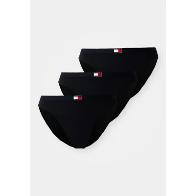 Abbildung von Tommy Hilfiger Underwear Slip »3 PACK BIKINI (EXT.SIZES)«, (3 St.), Logo am Bund, aus Baumwoll Stretch