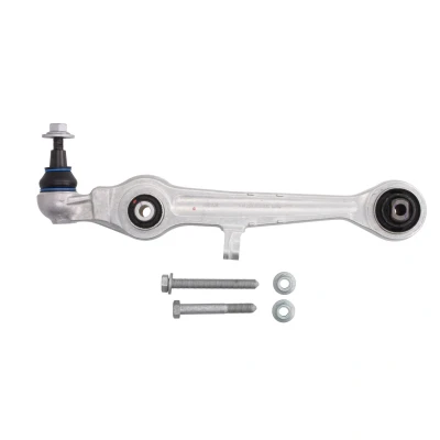 Abbildung von MEYLE 116 050 0031/HD Querlenker Quality mit Zubehör Gummilager vorne, unten, Vorderachse links, rechts Aluminium 16
