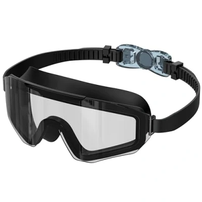Abbildung von Ambienden Schwimmbrille Unisex Antibeschlag UV Schutz Taucherbrille Erwachsene GroßEr Rahmen HD Linse Professionelles FüR Schwimmen Tauchen Und Wassersport BK