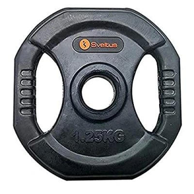 Abbildung von Sveltus Scheibenpumpe À Poignées 1,25 Kg X1 Pumpscheibe mit Griffen, Schwarz, Einheitsgröße