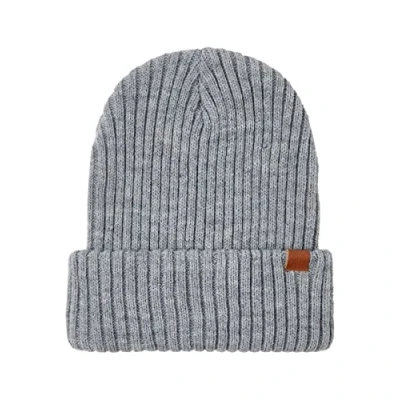Abbildung von NAME IT Unisex Nknmilan Knit Hat2 Noos M tze, Grey Melange, 52/53 EU