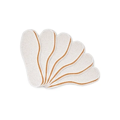 Abbildung von Kaps 6 PAIR PACK Natural CORK Schuhsohle/Fußbett, Größe: 43, White Schuhe
