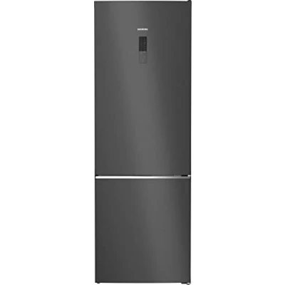 Abbildung von SIEMENS KG49NAXCF, iQ500, Smarte XXL Kühl Gefrier Kombination, 203 x 70 cm, 311 L Kühlen + 129 Gefrieren, noFrost, hyperFresh für längere Frische, schnelles Kühlen, sehr Leise 35dB, schwarzer Stahl
