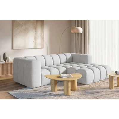 Abbildung von homsy by Ana Johnson Ecksofa ""L" BOUBELLE L-Form, Design-Sofa, Bubble-Optik, Breite 247 cm" hoher Sitzkomfort dank Wellenunterfederung, L Sitztiefe 63 cm
