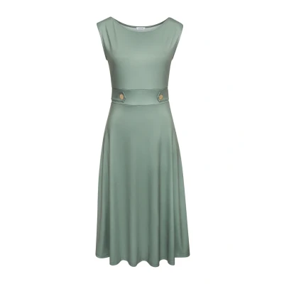 Abbildung von Lascana Freizeitkleid, Damen, Größe: 36, Sage green