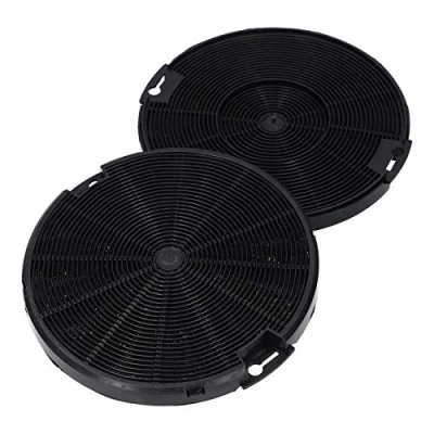 Abbildung von 2x Kohlefilter Aktivkohle Filter kompatibel mit Beko AEG Electrolux Juno Faber 112.0067.944 für Dunstabzugshaube 4055093712 EFF75 FK155 Nyttig FIL500