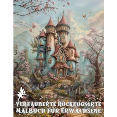 Abbildung von Verzauberte Rückzugsorte:: Malbuch für Erwachsene Antistress mit märchenhaften Feenhäusern Stressabbau, achtsame Entspannung und kreative Auszeit.