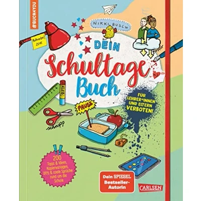 Abbildung von #buch4you: Dein Schultagebuch: für Lehrer*innen und Eltern VERBOTEN! Schulplaner Journal in einem Buch Ausfüllbuch Jungs Mädchen ab 10 Jahren