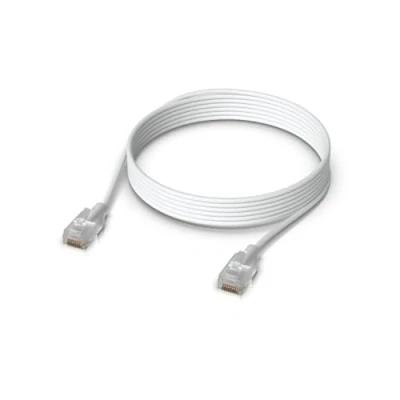 Abbildung von Ubiquiti UACC Cable Patch EL 3M W Netzwerkkabel Durchscheinend, Weiß Cat6