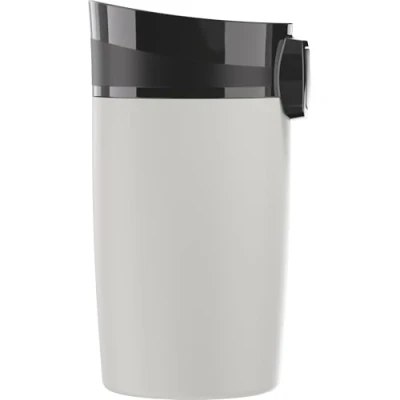 Abbildung von SIGG Miracle White Touch Thermobecher (0.27 L), schadstofffreier und isolierter Kaffeebecher, auslaufsicherer Coffee to go Becher aus Edelstahl