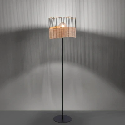 Abbildung von JUST LIGHT Stehlampe »REED«, 1 flammig, Leuchtmittel E27 ohne Leuchtmittel, Schalter, Schnurschalter