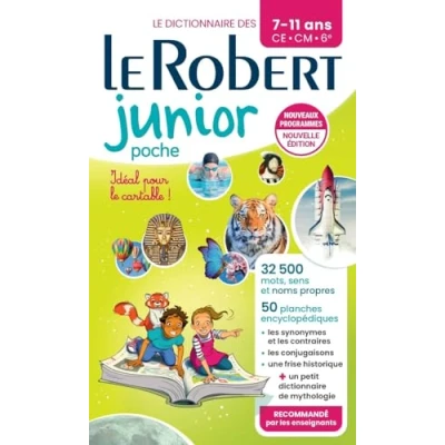 Abbildung von Le Robert Junior Poche: French monolingual dictionary for Juniors in paperback format (Le Scolaire)