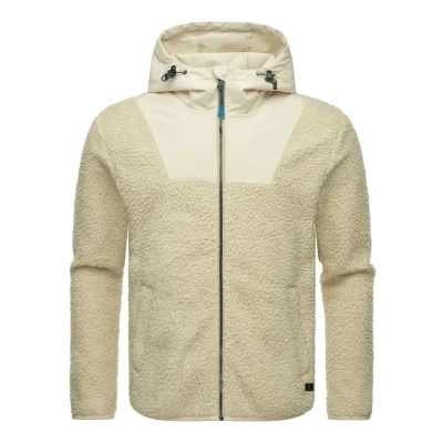 Abbildung von Ragwear ADAR Fleecejacke, Herren, Größe: Medium, Ecru