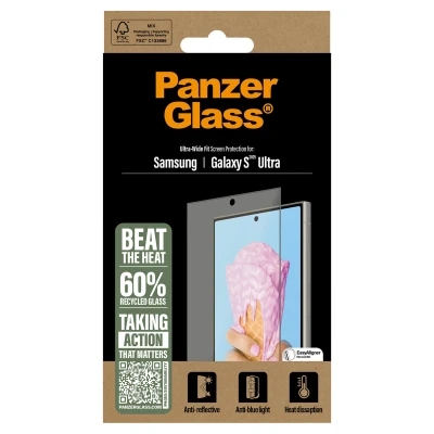 Abbildung von PanzerGlass All In One Gehärtetes Glass Edge To Displayschutzfolie Samsung Galaxy S25 Ultra