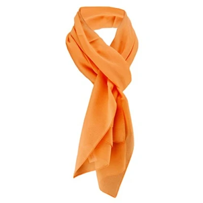 Abbildung von TigerTie Damen Chiffon Halstuch leuchtgrün grün Uni Gr. 160 cm x 36 Schal