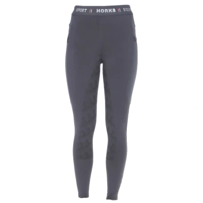Abbildung von Horka Reitleggings Jubilee Kids Anthrazit 152
