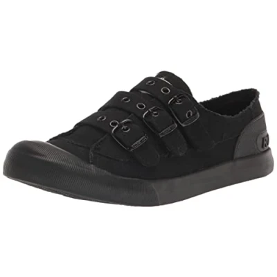 Abbildung von Rocket Dog Damen Jolissa Skate Schuh, Schwarz/Schwarz Foxing, 40 EU