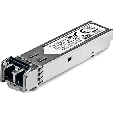 Abbildung von StarTech.com HP 3CSFP91 kompatibel SFP Gigabit Fiber 1000Base SX Transceiver Module MM LC 550m 850nm