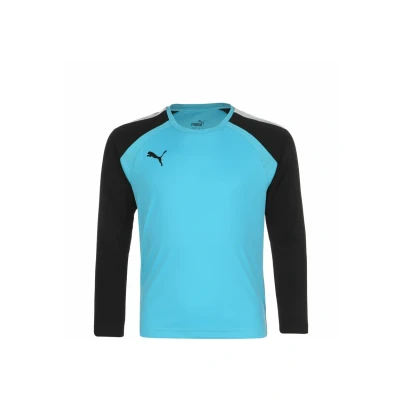 Abbildung von Puma Langarmshirt für Kinder, Größe: 176, Blue atoll/black/white