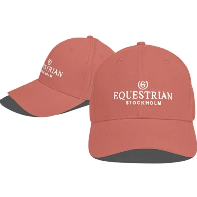Abbildung von Equestrian Stockholm Cap Logo CoralVerkauft von Agradi