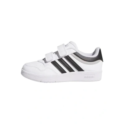 Abbildung von adidas Unisex Kinder Hoops 4.0 Shoes Schuhe, Cloud White Core Black Grey Two, 33 EU