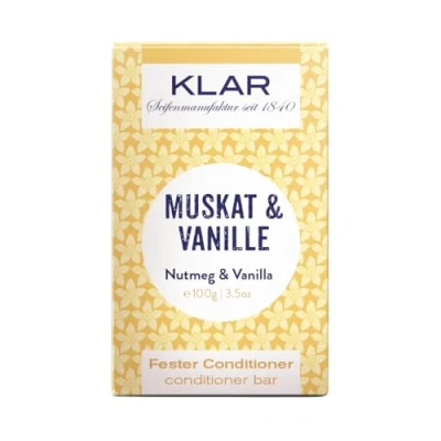 Abbildung von Klar Seifen fester Conditioner Muskat &amp; Vanille 100g (für normales Haar), geeignet für Haar, 11179
