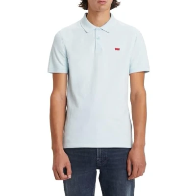 Abbildung von Levi&#039;s SLIM Housemark POLO Poloshirt, Herren, Größe: Large, Light blue