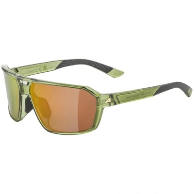 Abbildung von ALPINA Swift Stylische Sonnenbrille für Erwachsene, green transparent gloss