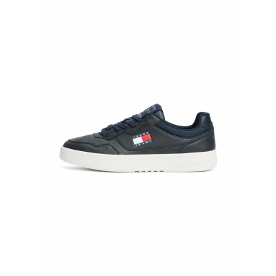 Abbildung von Tommy Jeans Cupsole Sneaker low, Herren, Größe: 40, Dark night navy Schuhe