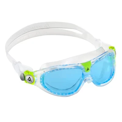 Abbildung von Aquasphere Seal Kid Schwimmbrille für Kinder ab 3 Jahren mit UV Schutz, Silikondichtung und beschlag auslaufsicheren Gläsern Jungen Mädchen