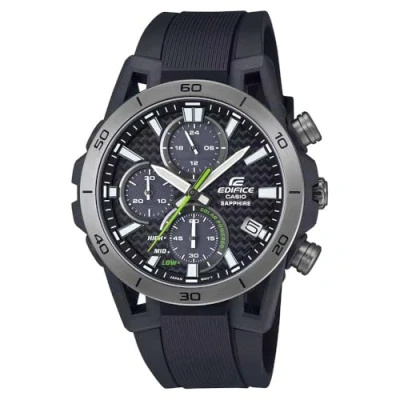 Abbildung von CASIO EDIFICE Chronograph, Armbanduhr, Solar, Herrenuhr, analog, Tag, Stoppfunktion