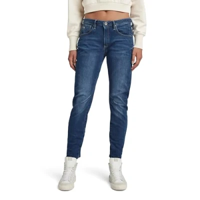 Abbildung von G Star ARC 3D LOW Boyfriend Jeans Relaxed Fit, Damen, Größe: 26x34, Neutro stretch denim